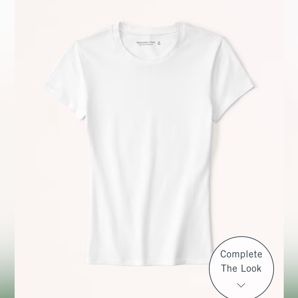 Abercrombie Essential Tuckable Baby Tee